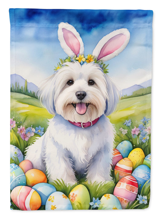 Buy this Coton de Tulear Easter Egg Hunt House Flag