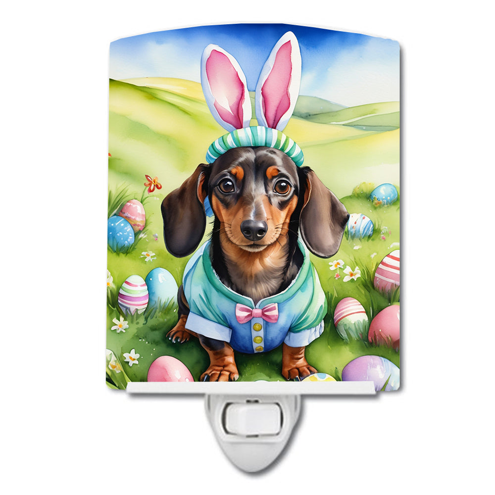 Buy this Dachshund Easter Egg Hunt Ceramic Night Light