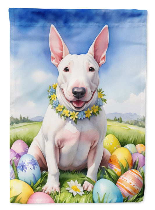 Buy this English Bull Terrier Easter Egg Hunt House Flag