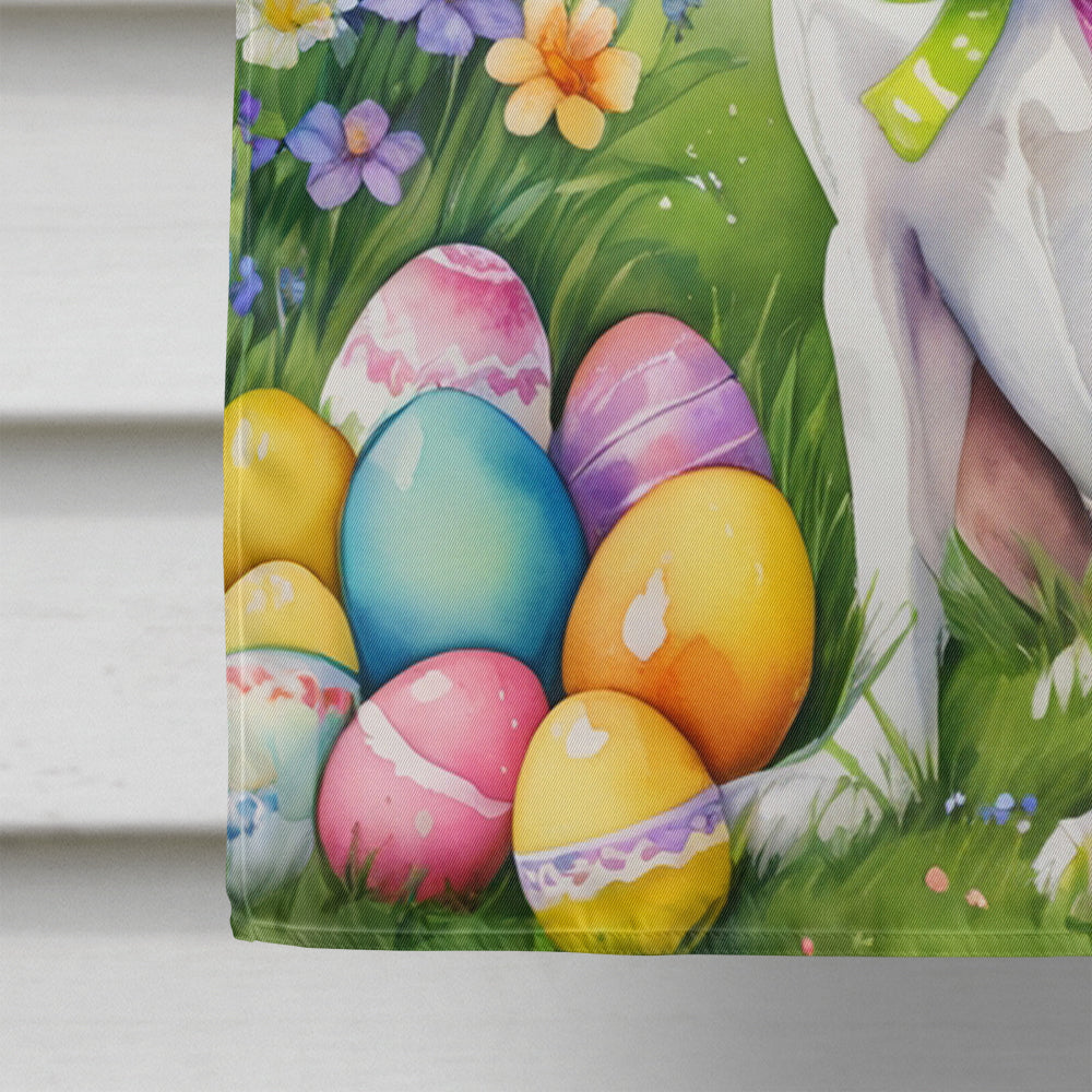 English Foxhound Easter Egg Hunt House Flag