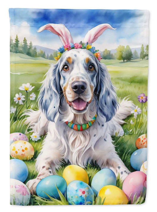 Buy this English Setter Easter Egg Hunt Garden Flag