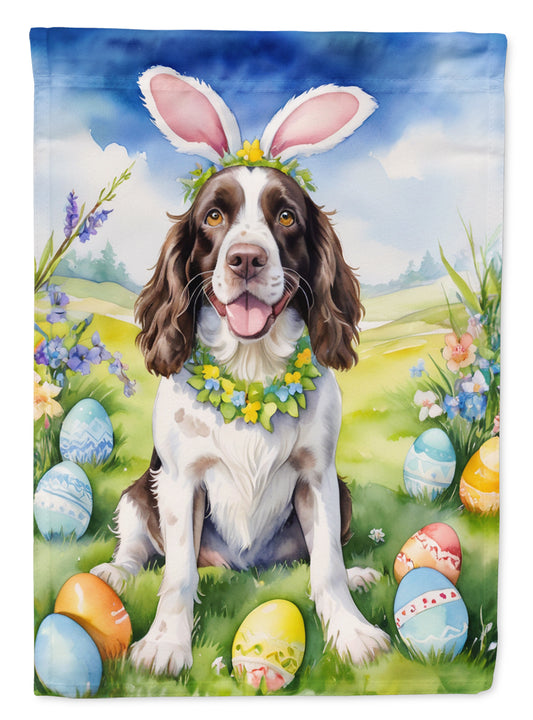 Buy this English Springer Spaniel Easter Egg Hunt House Flag