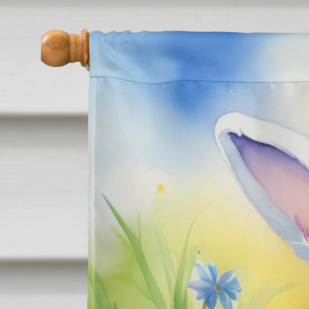 Golden Retriever Easter Egg Hunt House Flag