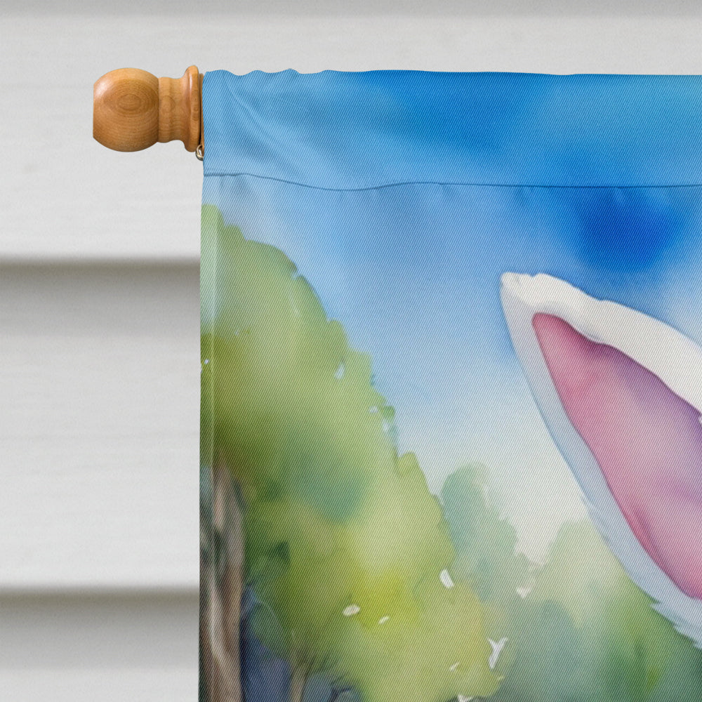 Golden Retriever Easter Egg Hunt House Flag