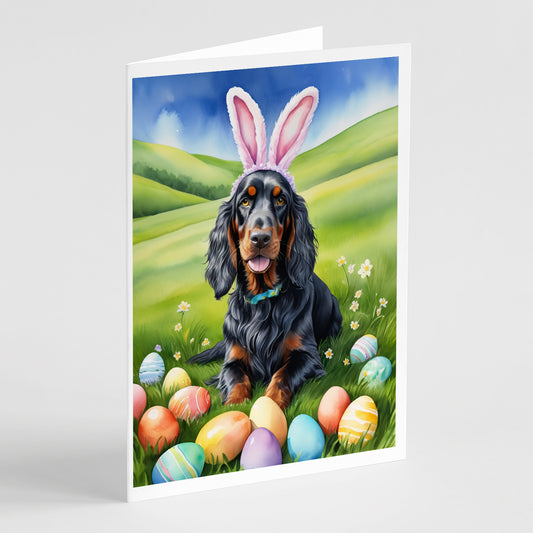 Buy this Gordon Setter Easter Egg Hunt Greeting Cards Pack of 8