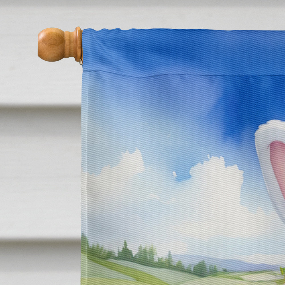 Great Pyrenees Easter Egg Hunt House Flag