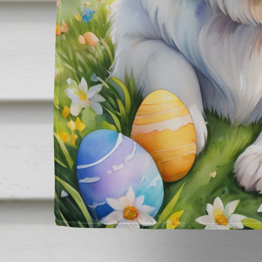 Great Pyrenees Easter Egg Hunt House Flag