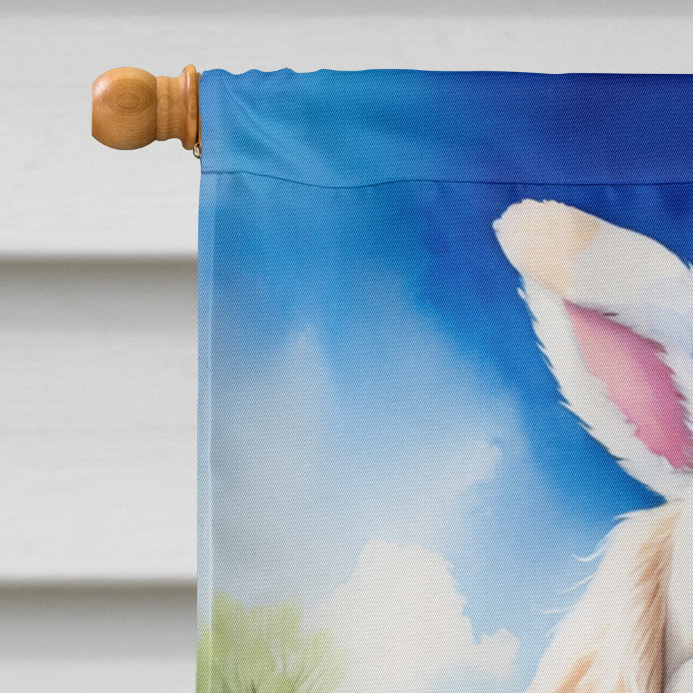 Great Pyrenees Easter Egg Hunt House Flag