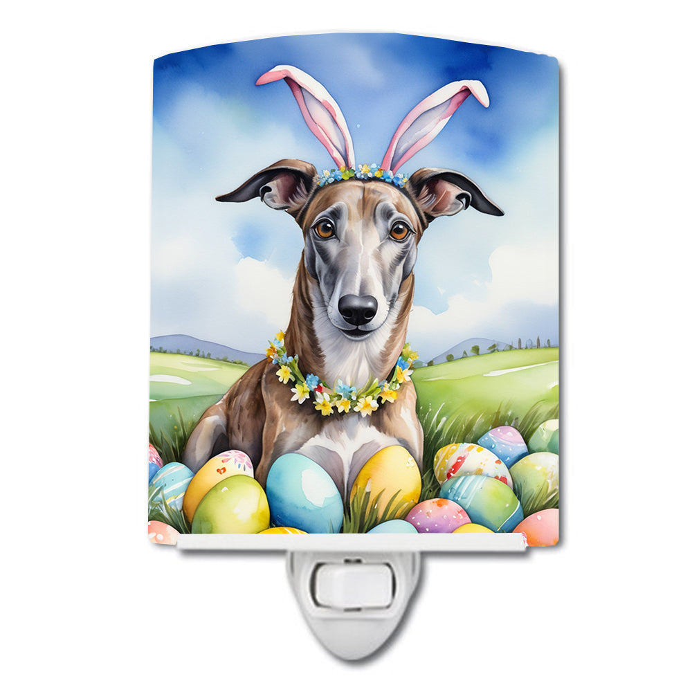 Buy this Greyhound Easter Egg Hunt Ceramic Night Light