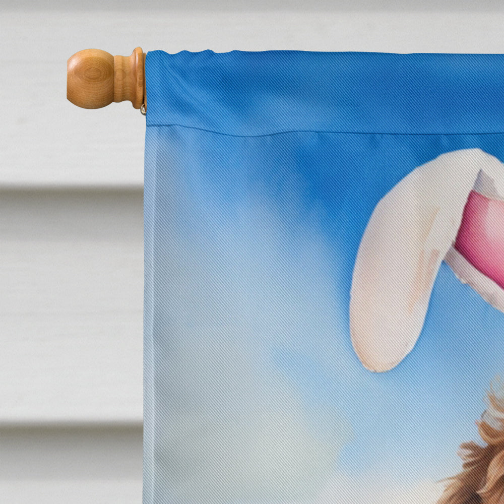 Labradoodle Easter Egg Hunt House Flag