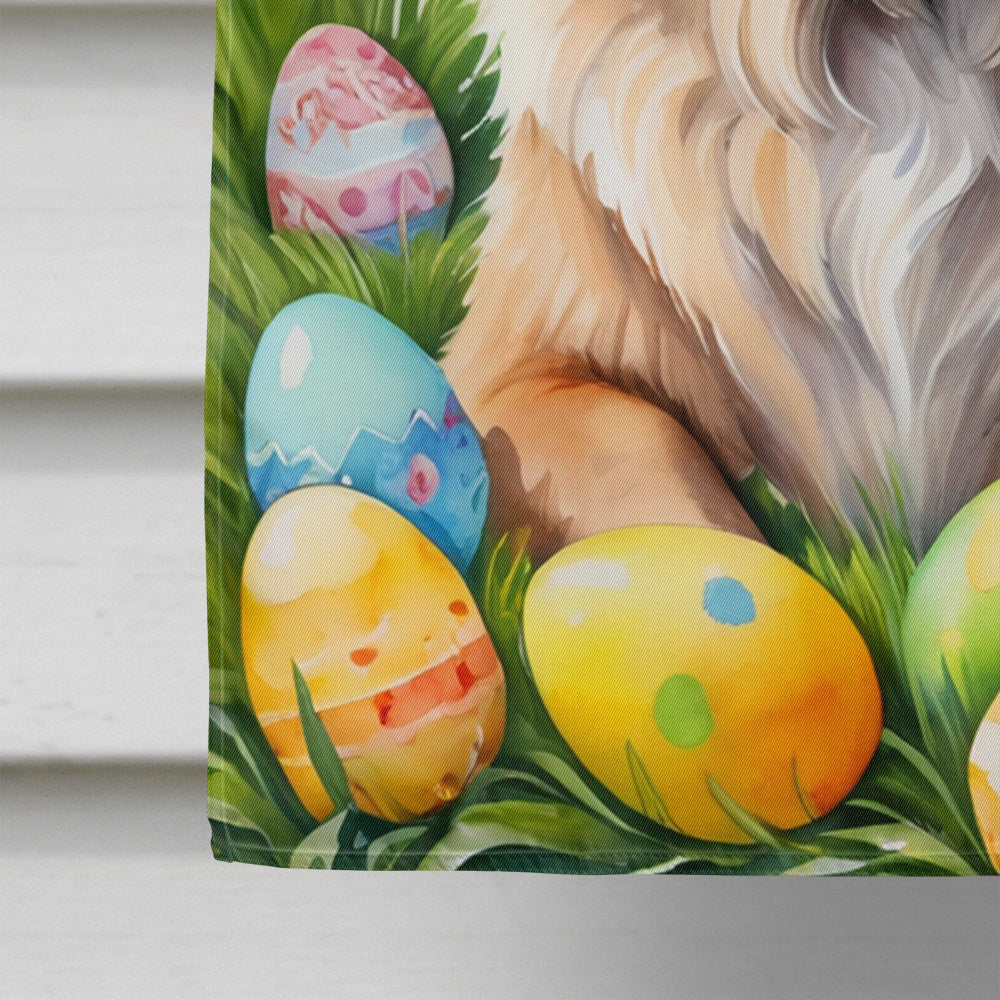 Leonberger Easter Egg Hunt House Flag