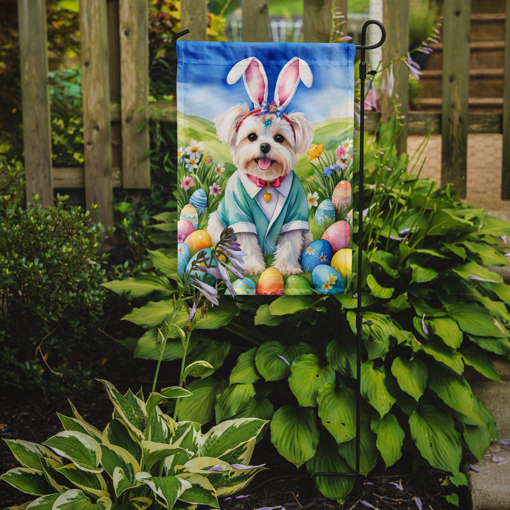 Maltese Easter Egg Hunt Garden Flag