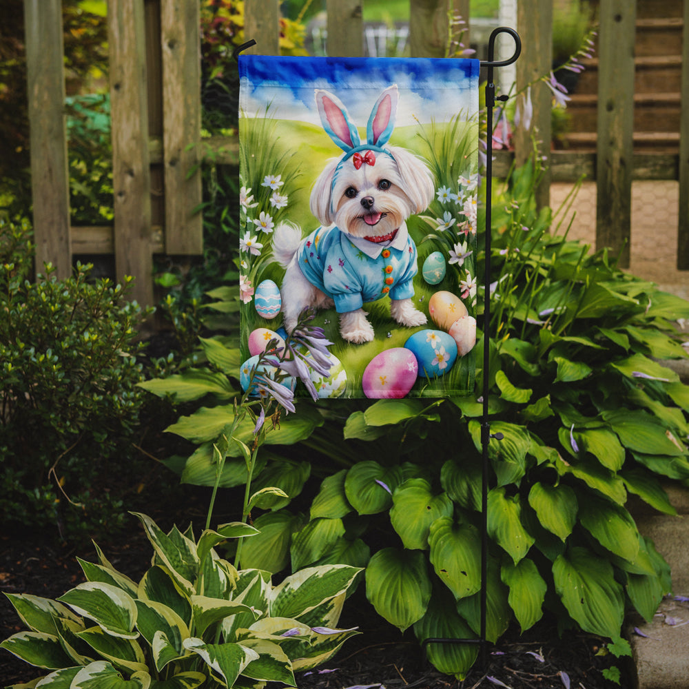 Maltese Easter Egg Hunt Garden Flag