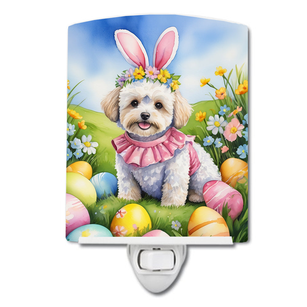 Buy this Maltipoo Easter Egg Hunt Ceramic Night Light