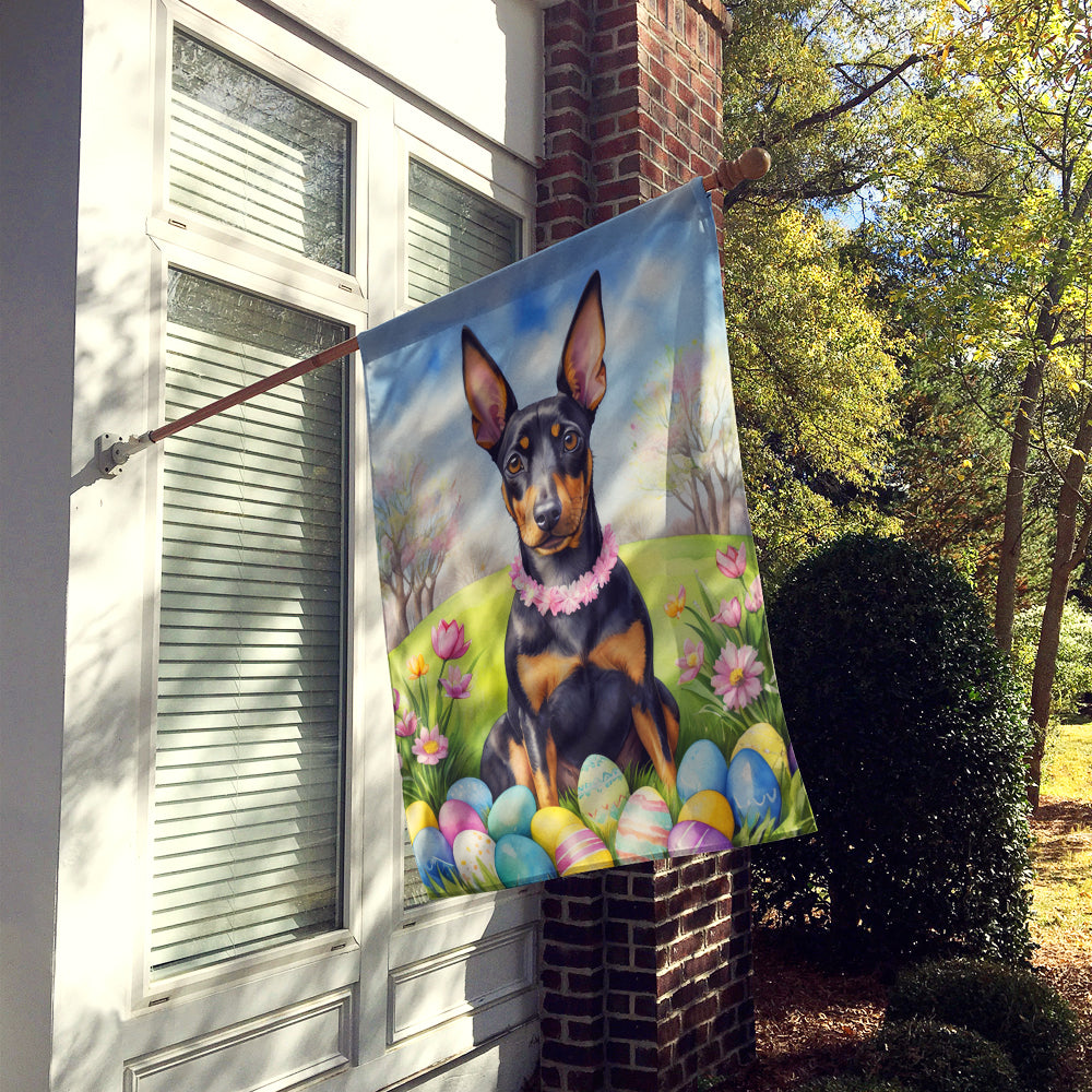 Manchester Terrier Easter Egg Hunt House Flag