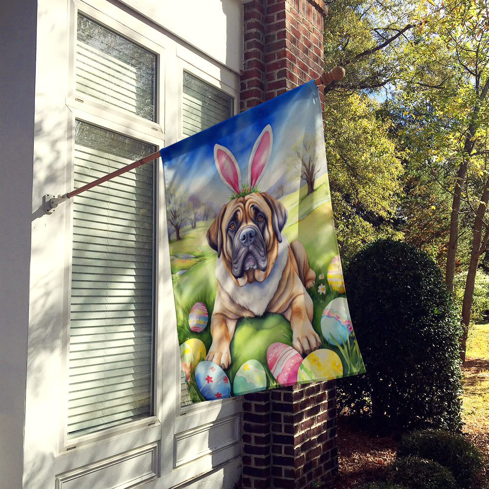 Mastiff Easter Egg Hunt House Flag