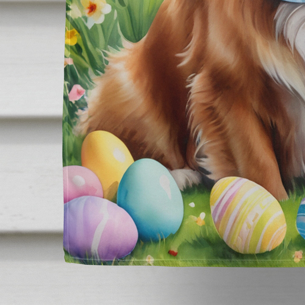 Nova Scotia Duck Tolling Retriever Easter Egg Hunt House Flag