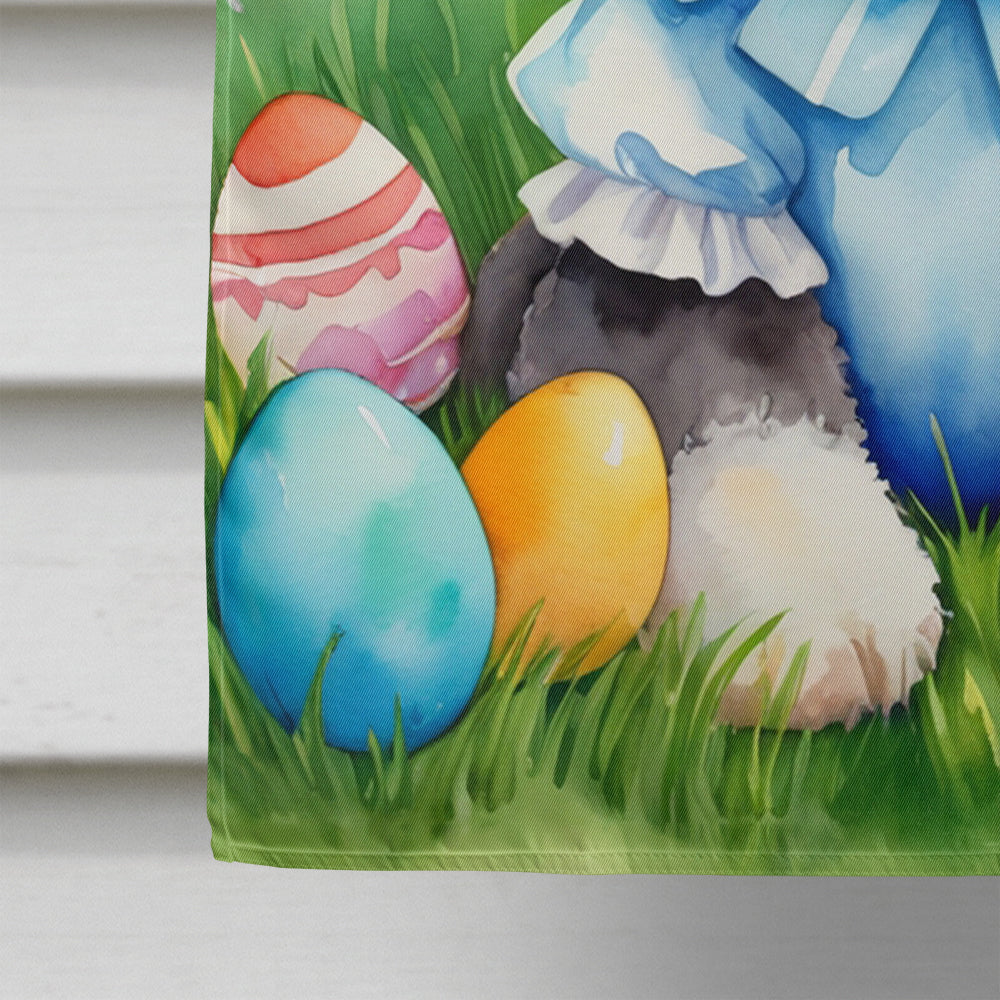 Portuguese Water Dog Easter Egg Hunt House Flag