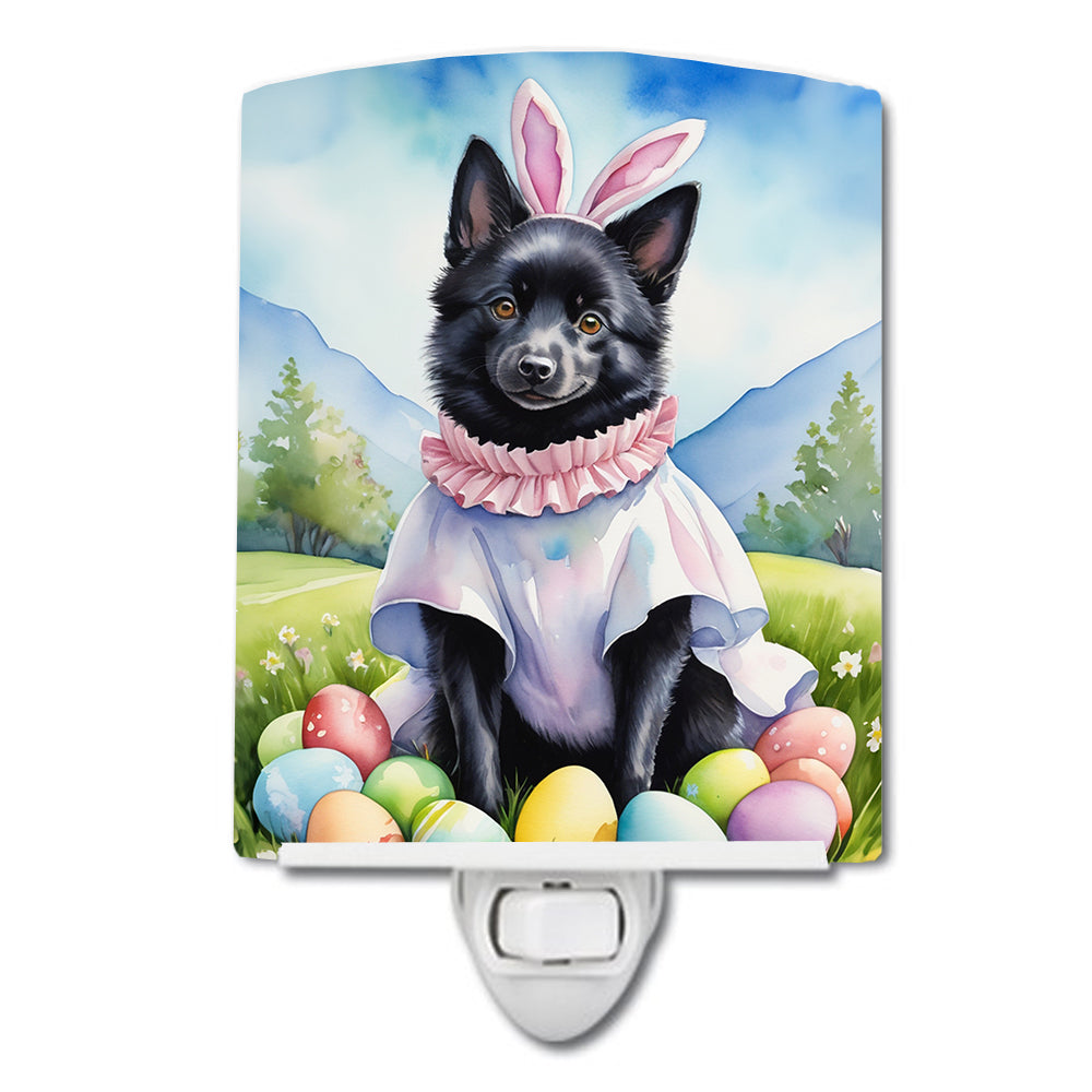 Buy this Schipperke Easter Egg Hunt Ceramic Night Light