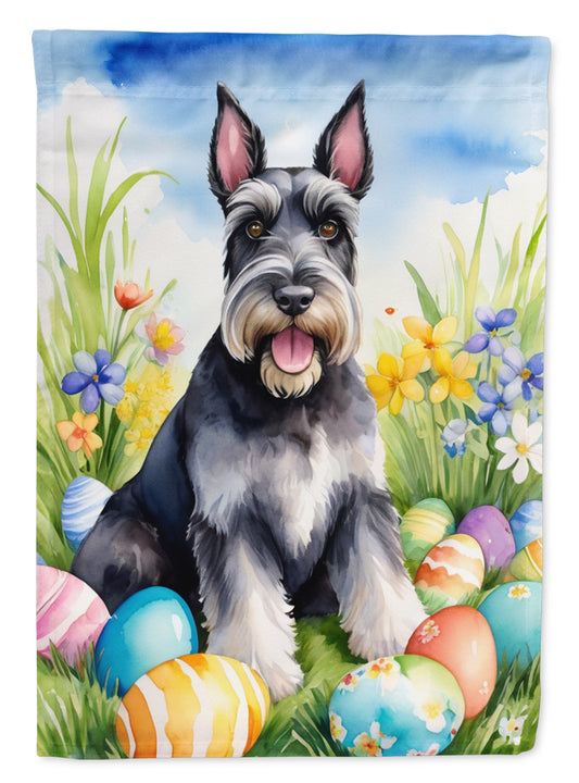 Buy this Schnauzer Easter Egg Hunt House Flag