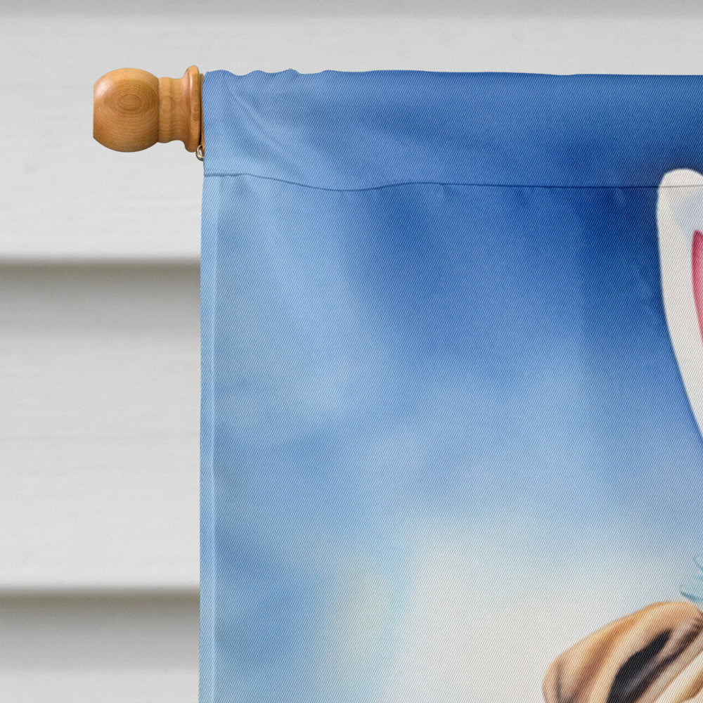 Shar Pei Easter Egg Hunt House Flag