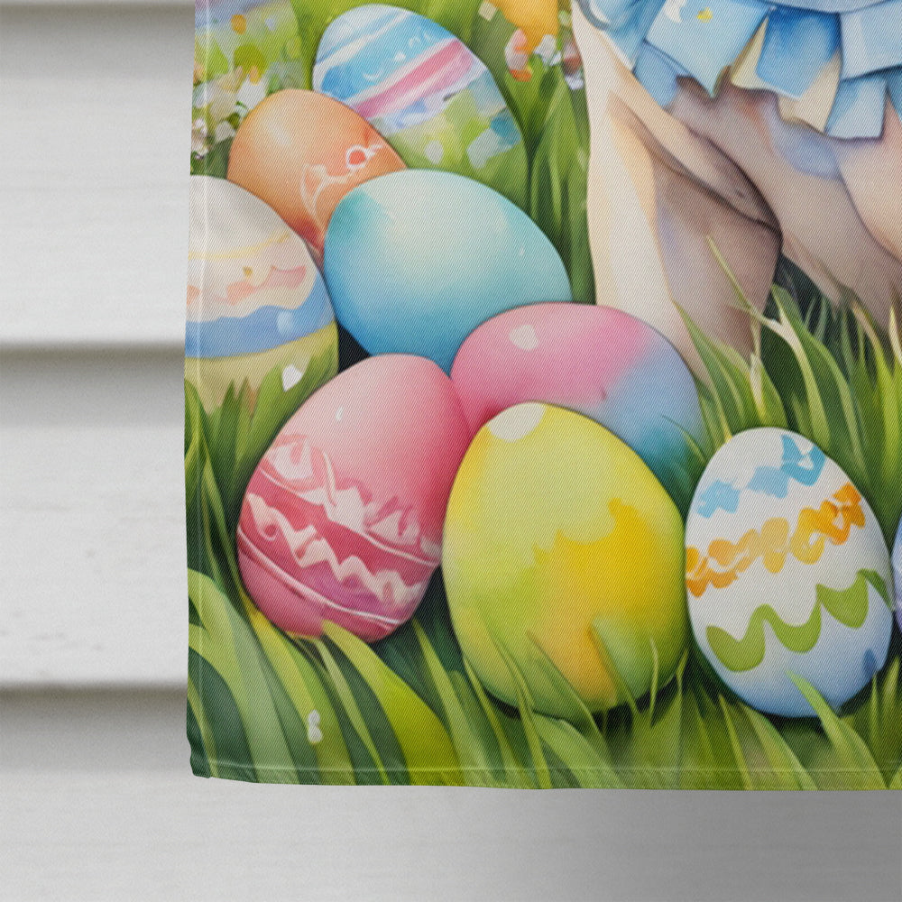 Shar Pei Easter Egg Hunt House Flag