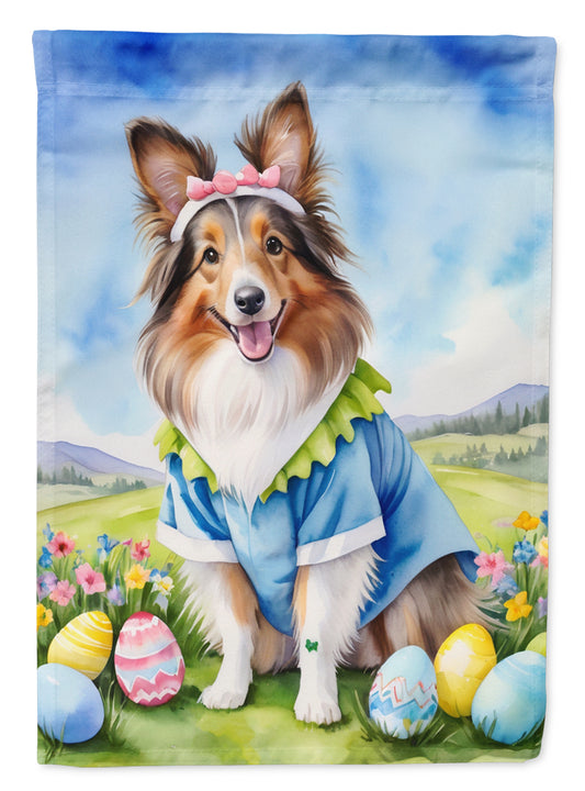 Buy this Sheltie Easter Egg Hunt Garden Flag