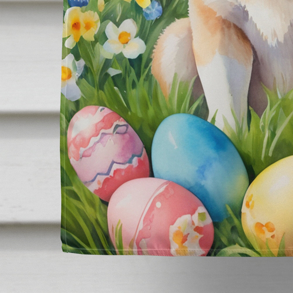 Shiba Inu Easter Egg Hunt House Flag