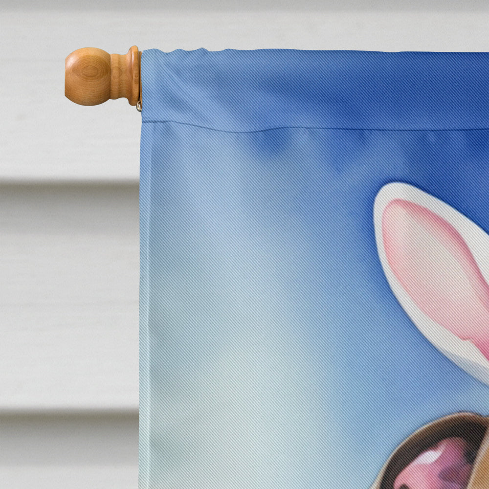 Staffordshire Bull Terrier Easter Egg Hunt House Flag