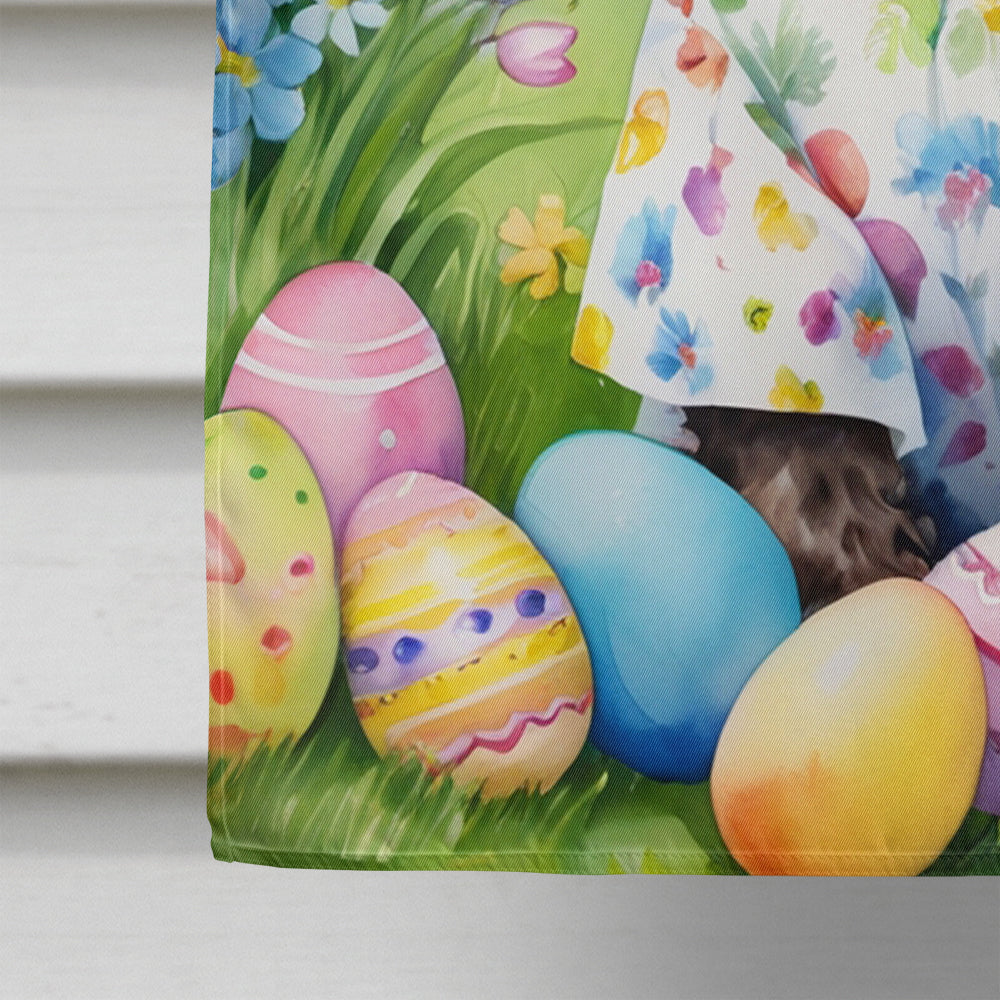 Water Spaniel Easter Egg Hunt House Flag