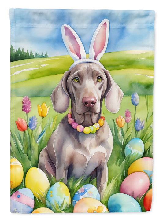 Buy this Weimaraner Easter Egg Hunt Garden Flag