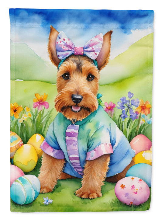 Buy this Welsh Terrier Easter Egg Hunt House Flag