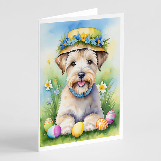 Buy this Wheaten Terrier Easter Egg Hunt Greeting Cards Pack of 8