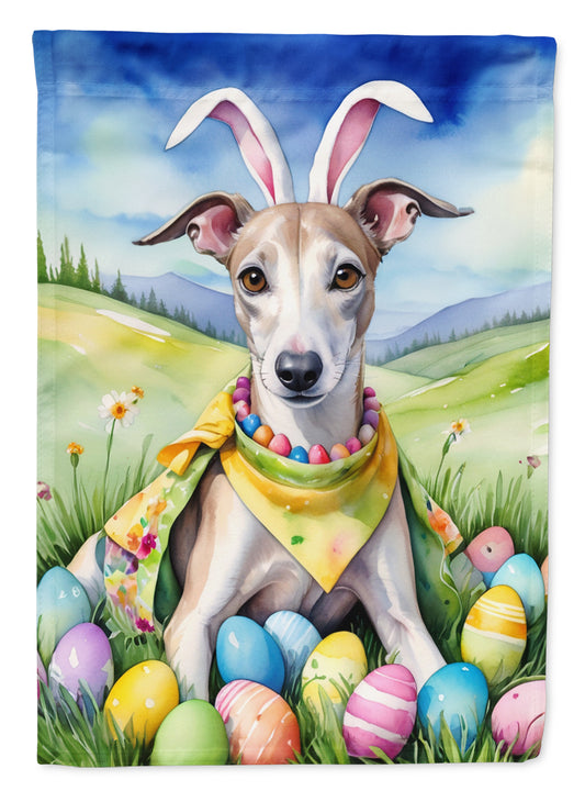 Buy this Whippet Easter Egg Hunt House Flag