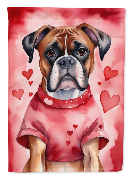 Buy this Boxer My Valentine Garden Flag