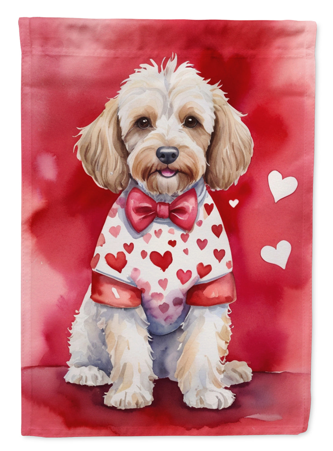 Buy this Cockapoo My Valentine House Flag