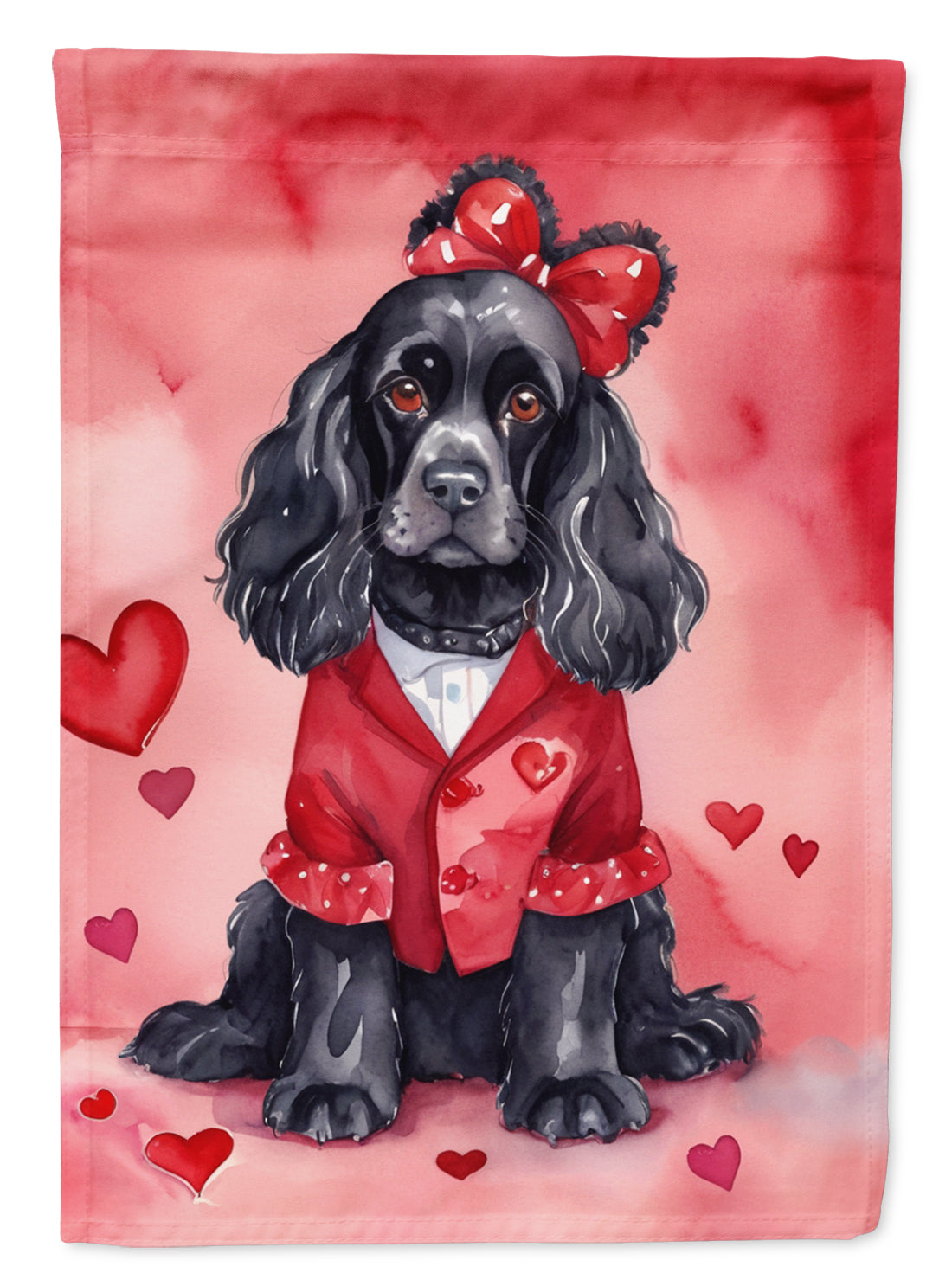 Buy this Cocker Spaniel My Valentine House Flag