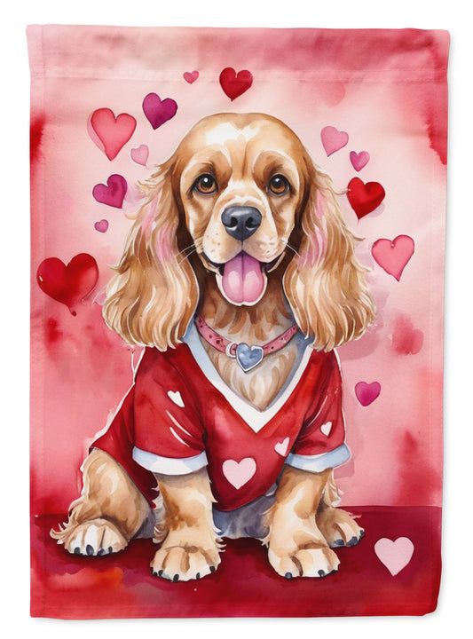 Buy this Cocker Spaniel My Valentine Garden Flag