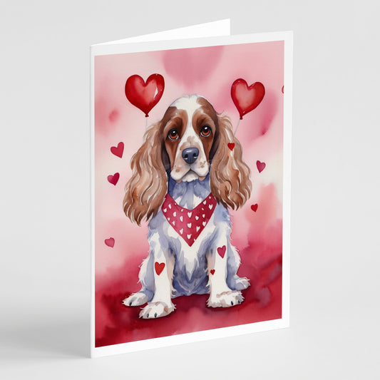 Buy this Cocker Spaniel My Valentine Greeting Cards Pack of 8