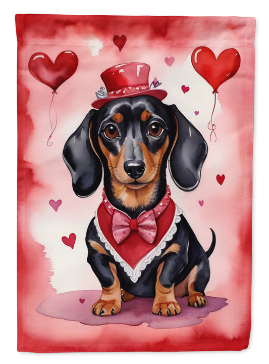 Buy this Dachshund My Valentine House Flag