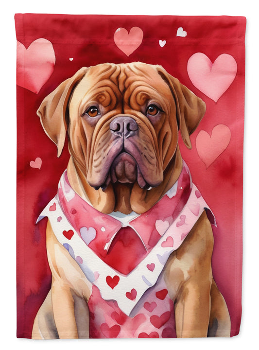 Buy this Dogue de Bordeaux My Valentine Garden Flag