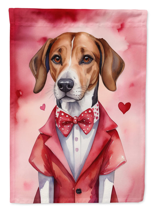 Buy this English Foxhound My Valentine House Flag