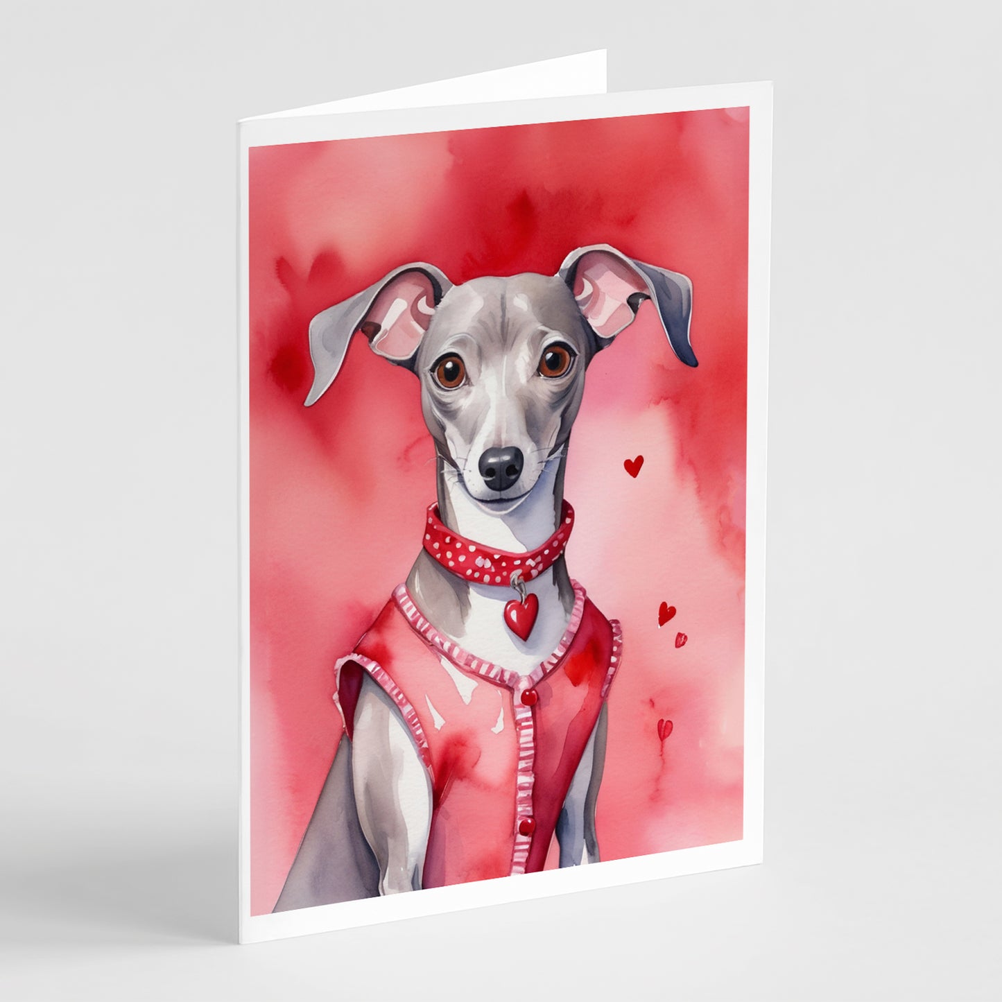 Buy this Italian Greyhound My Valentine Greeting Cards Pack of 8