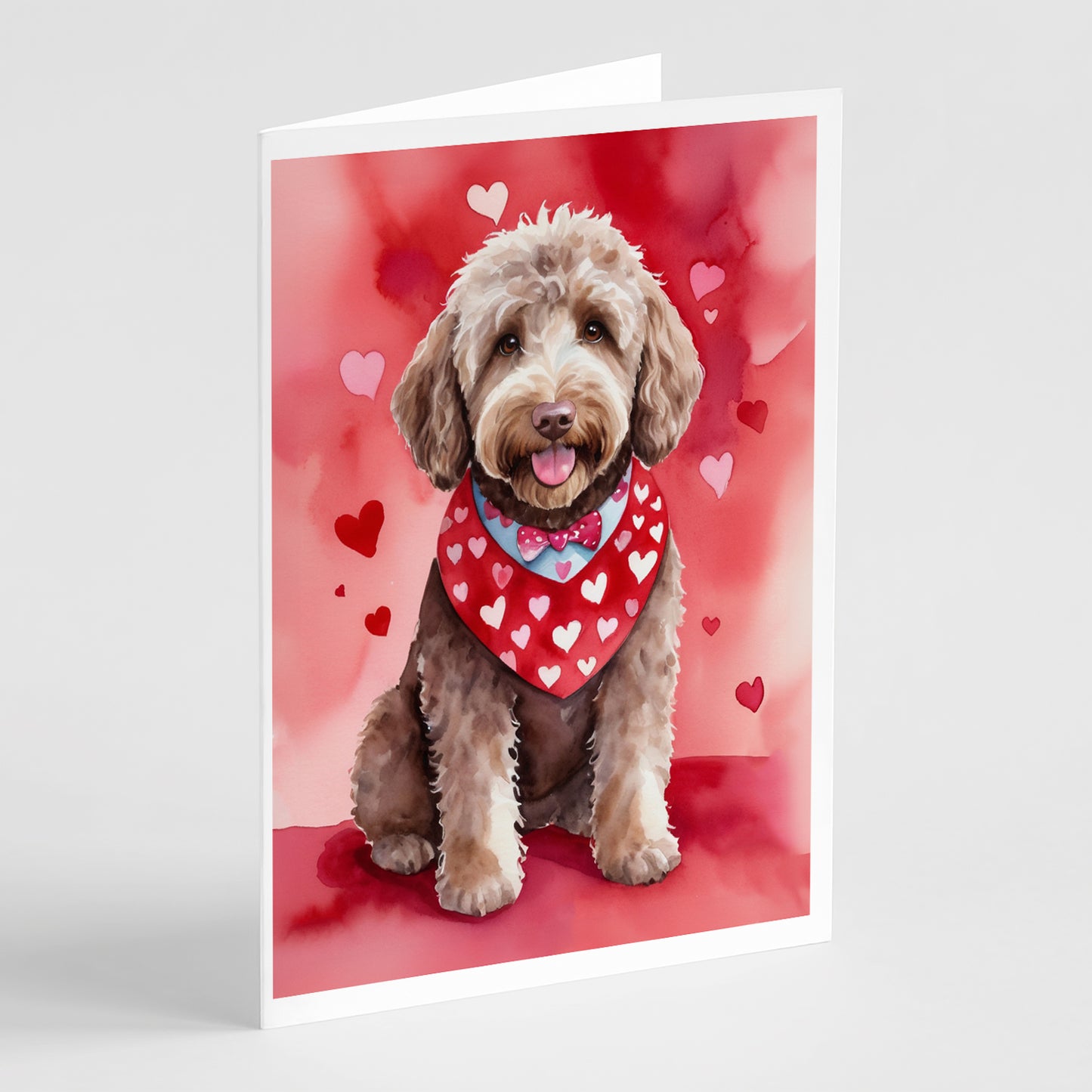 Buy this Labradoodle My Valentine Greeting Cards Pack of 8