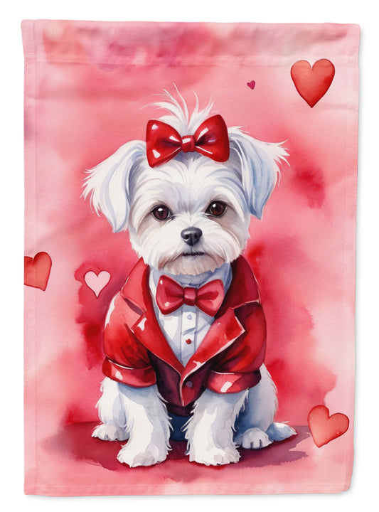 Buy this Maltese My Valentine House Flag