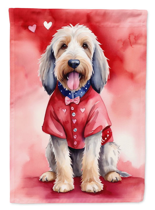 Buy this Otterhound My Valentine Garden Flag