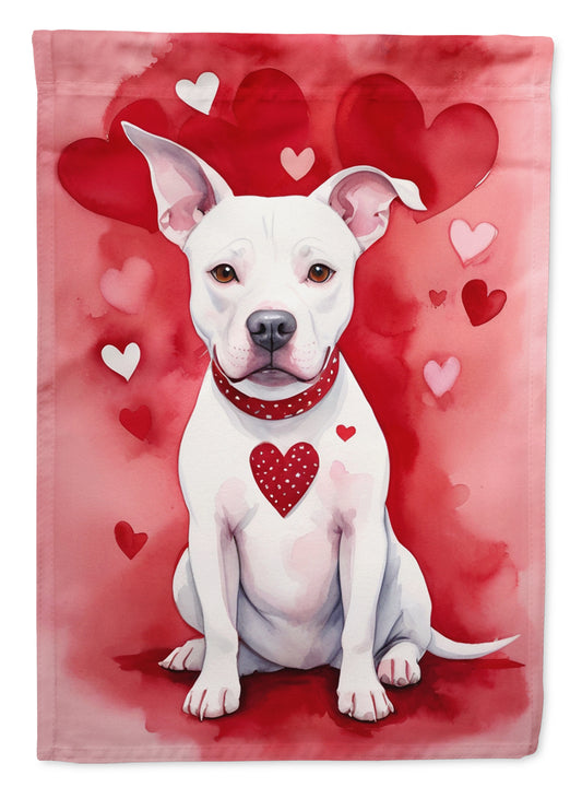 Buy this Pit Bull Terrier My Valentine House Flag