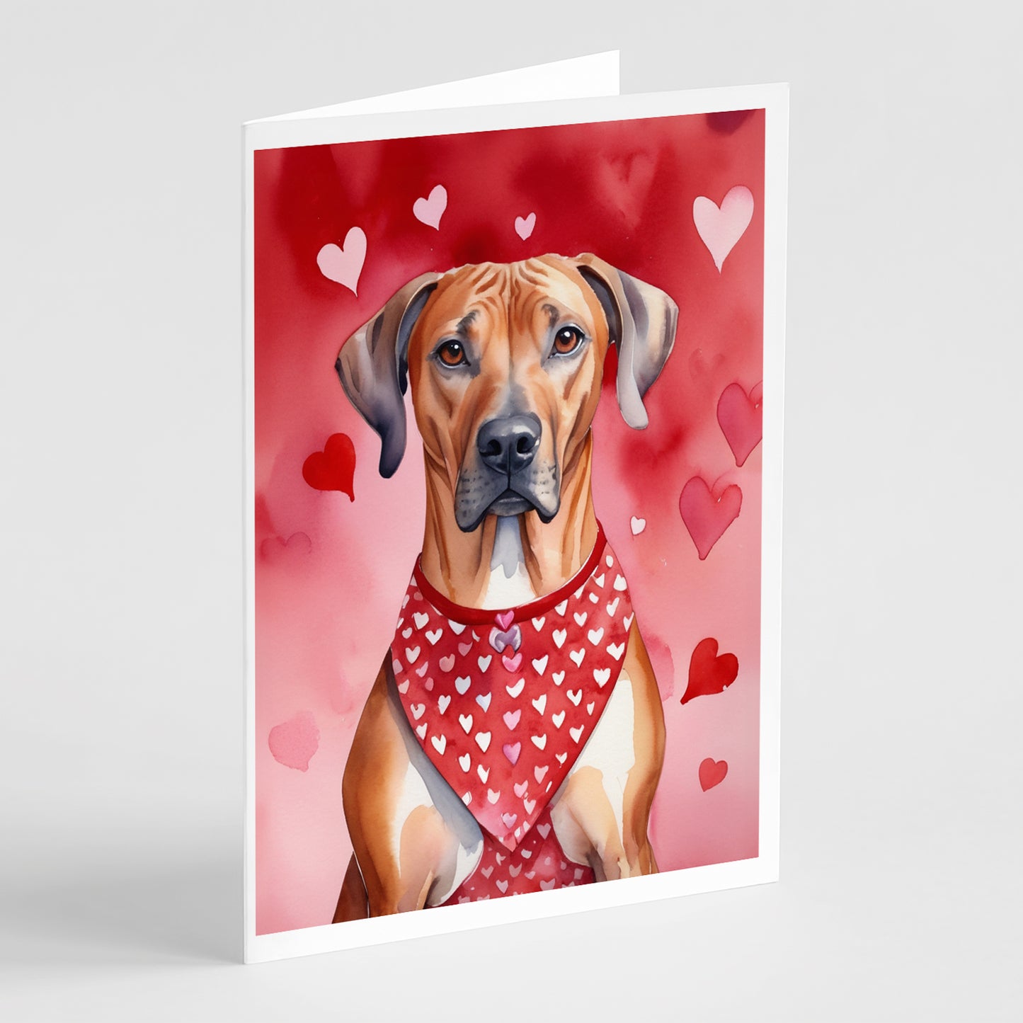 Buy this Rhodesian Ridgeback My Valentine Greeting Cards Pack of 8