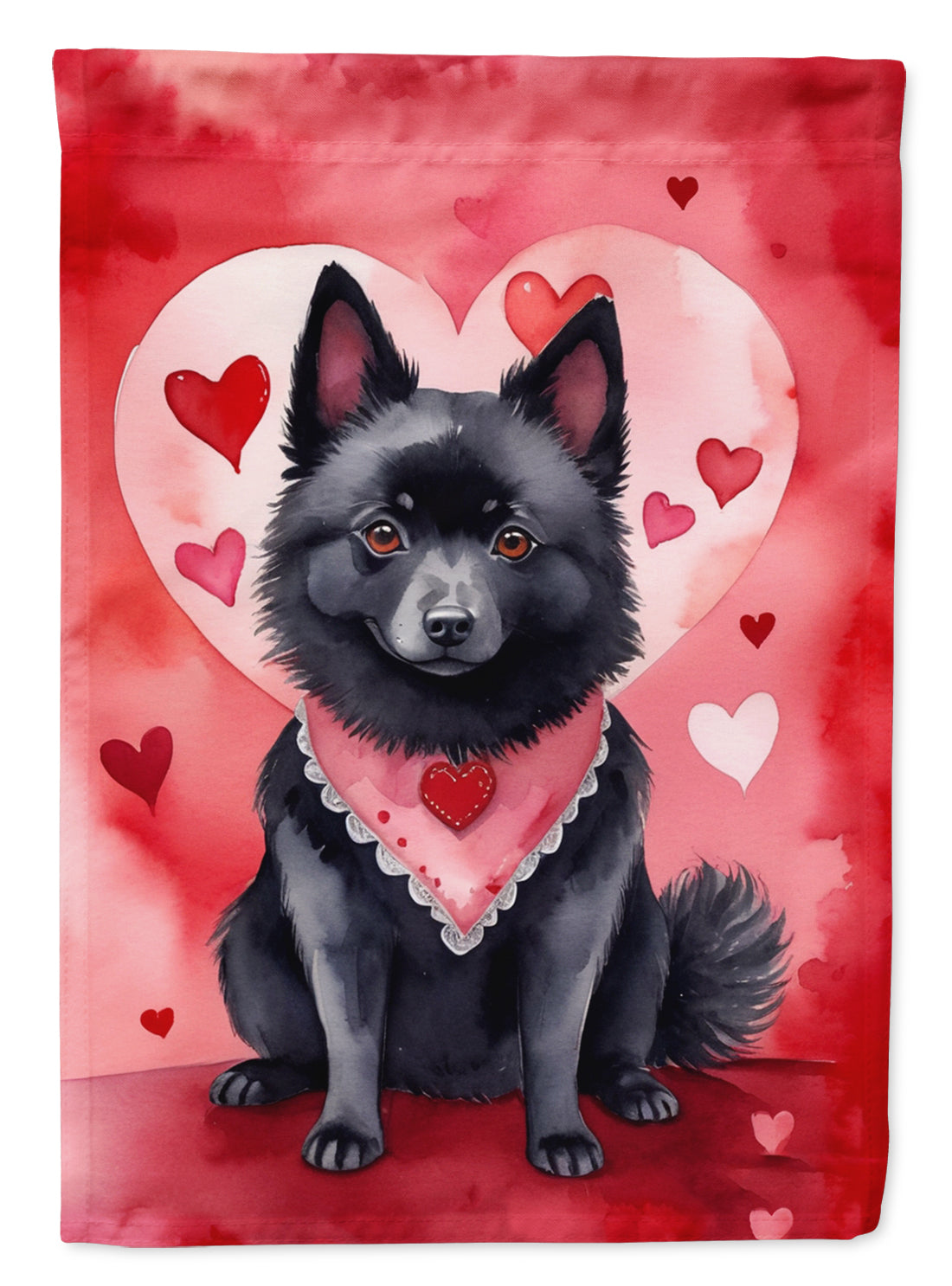 Buy this Schipperke My Valentine Garden Flag