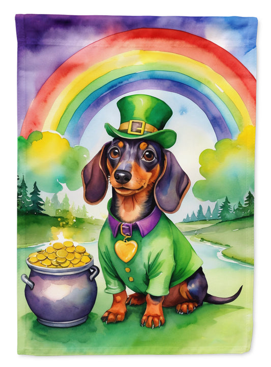 Buy this Dachshund St Patrick's Day Garden Flag